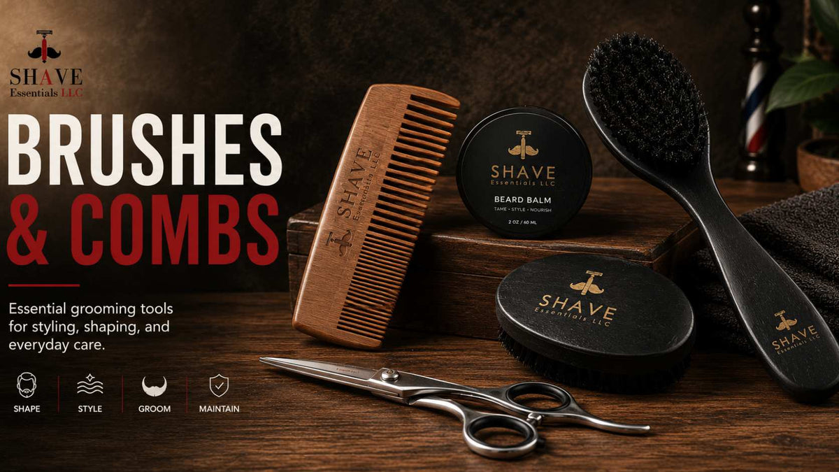 Brushes and Combs section | Shave Essentials
