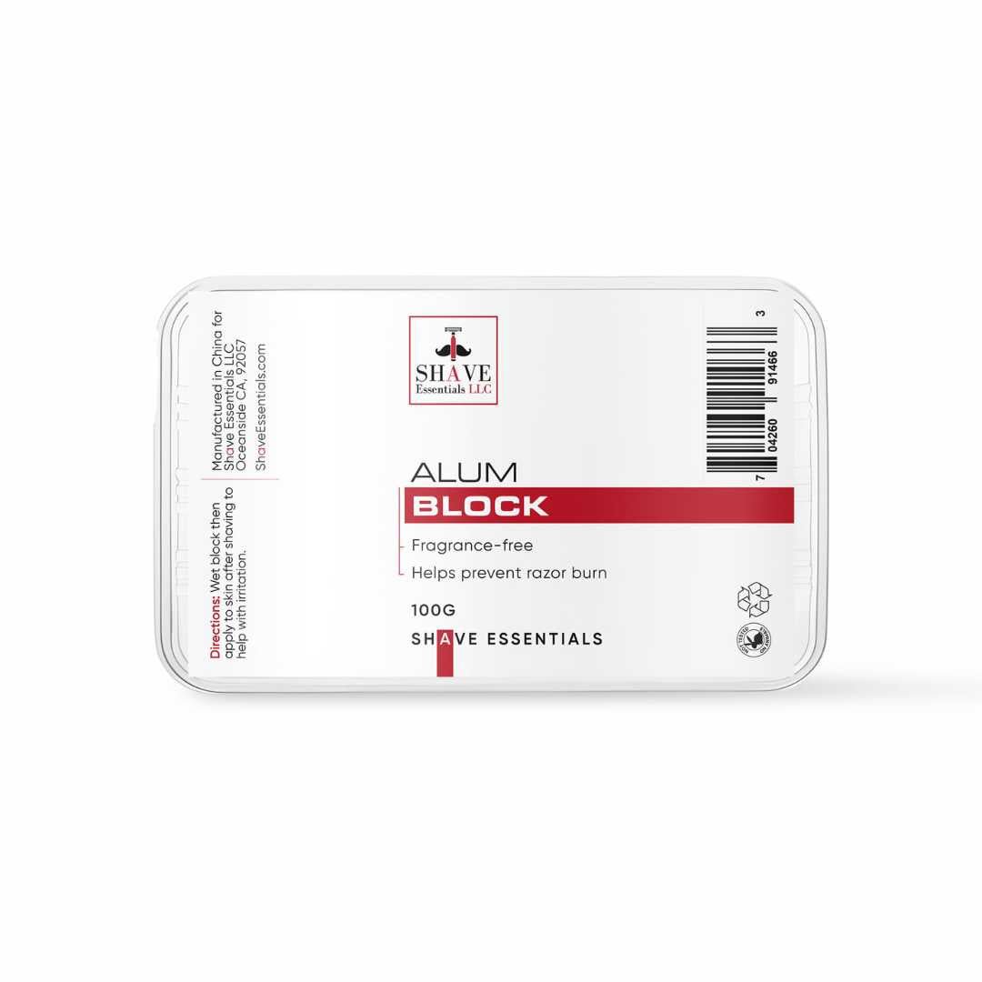 Alum Block - Shave Essentials