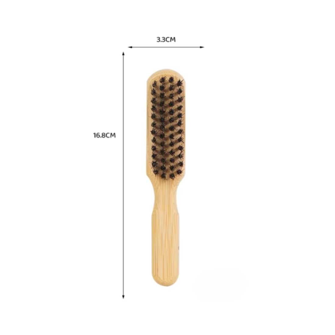 Bamboo Beard Brush Duo - Shave Essentials