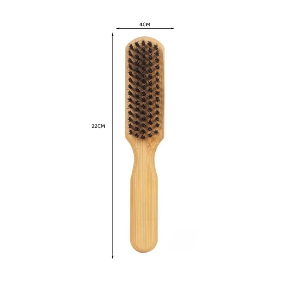 Bamboo Beard Brush Duo - Shave Essentials