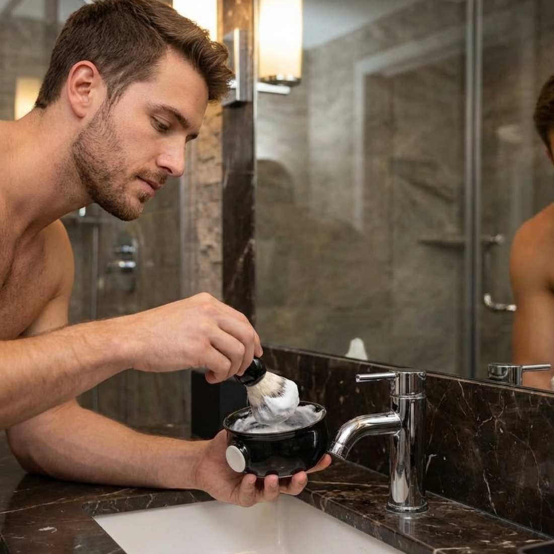 Ceramic Lather Bowl - Shave Essentials