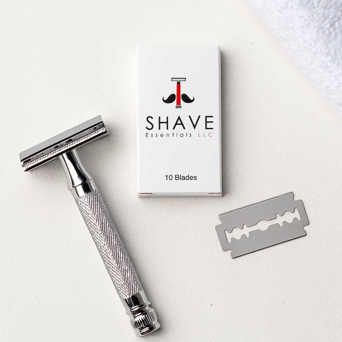 Double-Sided Safety Razor Blades - Shave Essentials