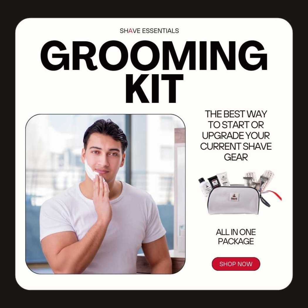 Shave Essentials Grooming Kit - Shave Essentials
