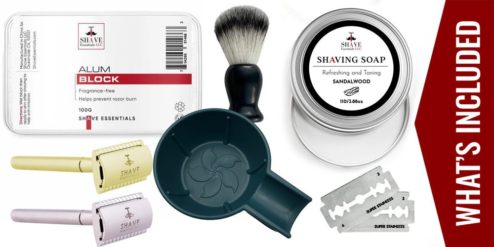 Wet Shave Kit - Shave Essentials