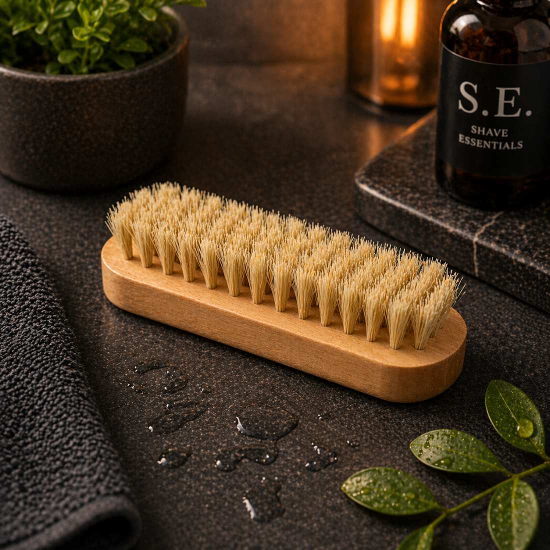 Wooden Nail Brush - Shave Essentials