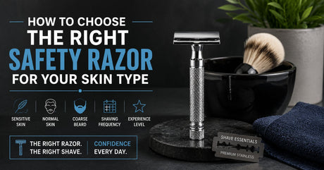 How to Choose the Right Safety Razor for Your Skin Type