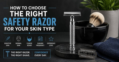 How to Choose the Right Safety Razor for Your Skin Type - Shave Essentials