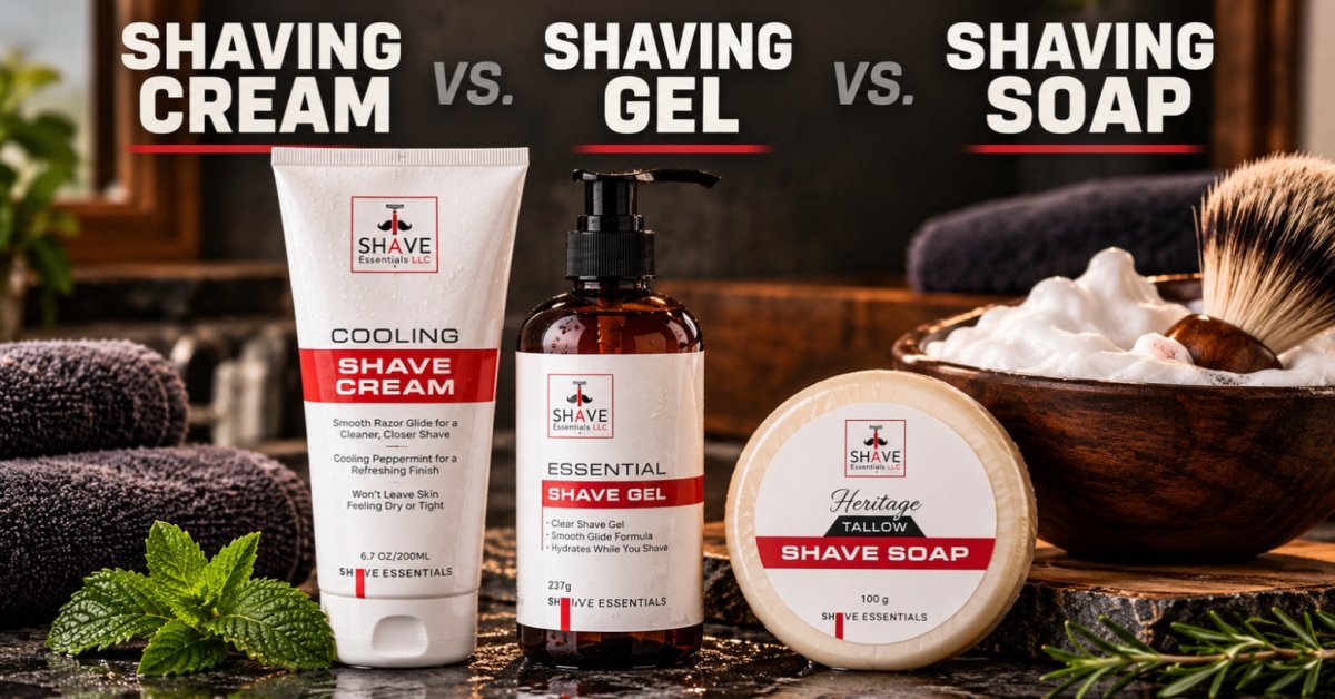 Shaving Cream vs. Shaving Soap: What's the Difference? - Shave Essentials