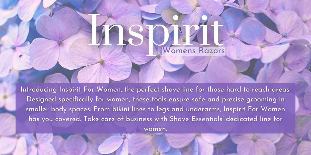 Inspirit Women's Razors Banner | Shave Essentials