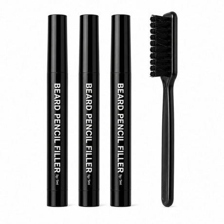 Beard Filler Kit | 3 Beard Filler Pencils & Beard Filler Brush