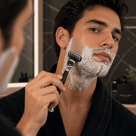 Black Label Cartridge Razor - Shave Essentials