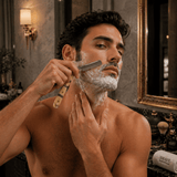 Damascus Steel Straight Razor - Shave Essentials
