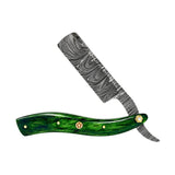 Damascus Steel Straight Razor - Shave Essentials