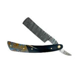 Damascus Steel Straight Razor - Shave Essentials