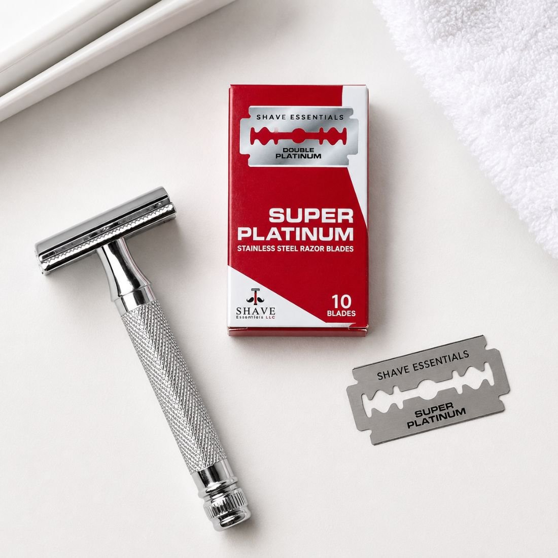Double-Sided Safety Razor Blades - Shave Essentials