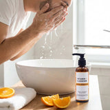 Gentle Vitamin C Facial Cleanser for Anti - Aging Skincare - Shave Essentials