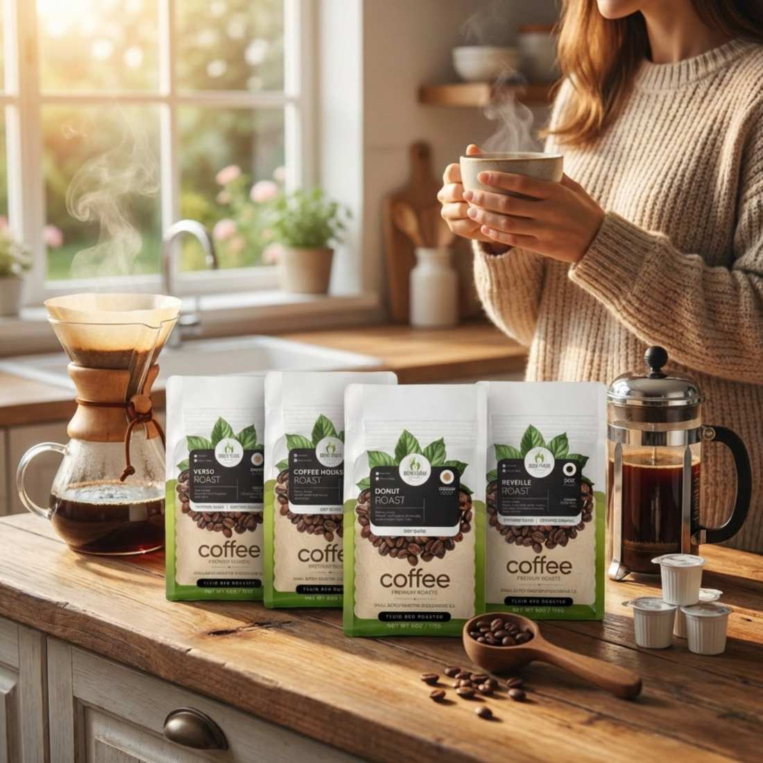 Green To Mean Coffee Sampler