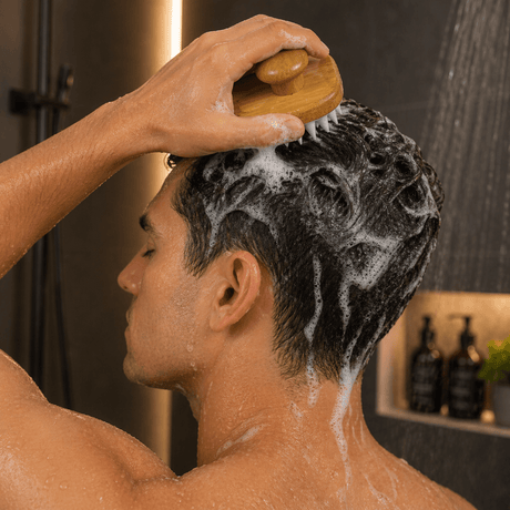 Hair and Scalp Massaging Brush - Shave Essentials