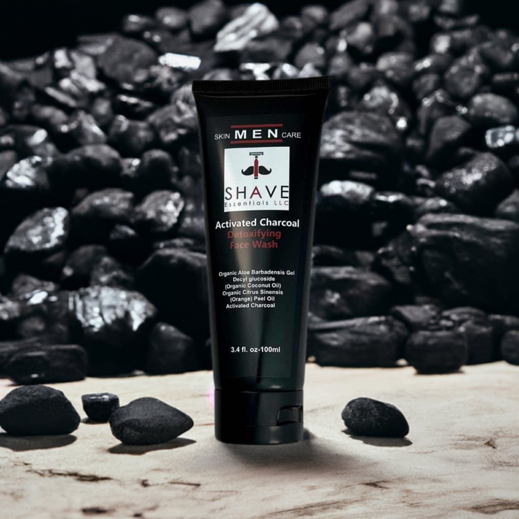 Activated Charcoal Face Wash - Shave Essentials