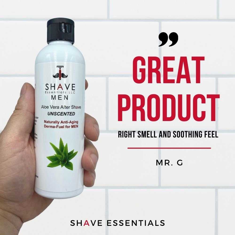 All-Natural Aftershave Gel - Shave Essentials