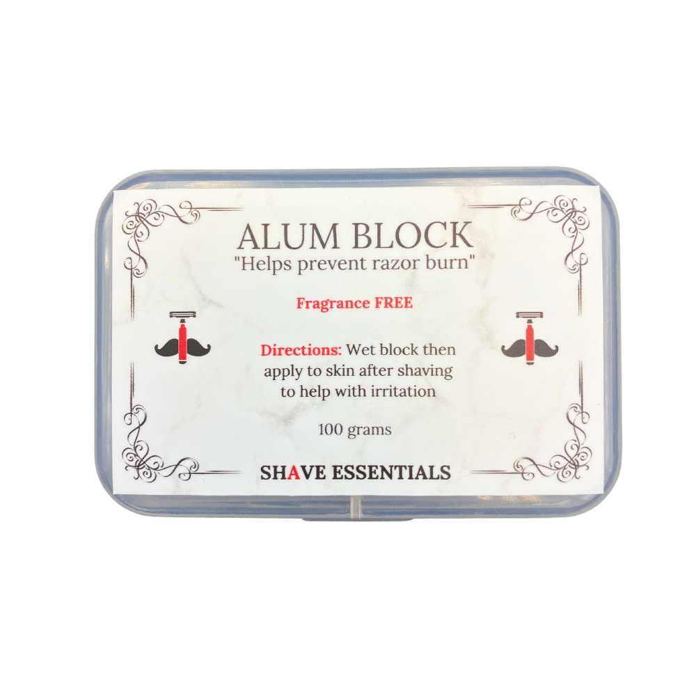 Alum Block - Shave Essentials