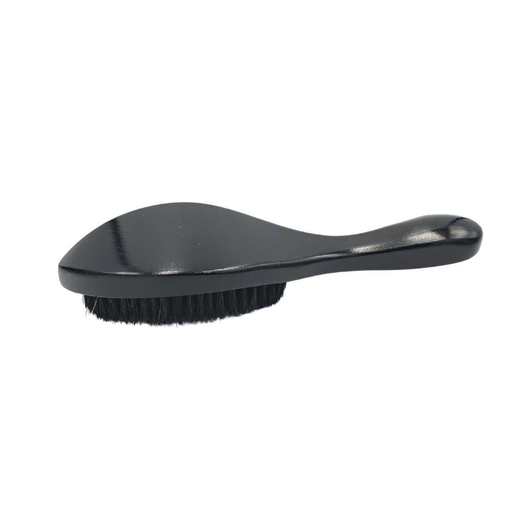 Boar Bristle Hair Brush with Handle - Shave Essentials