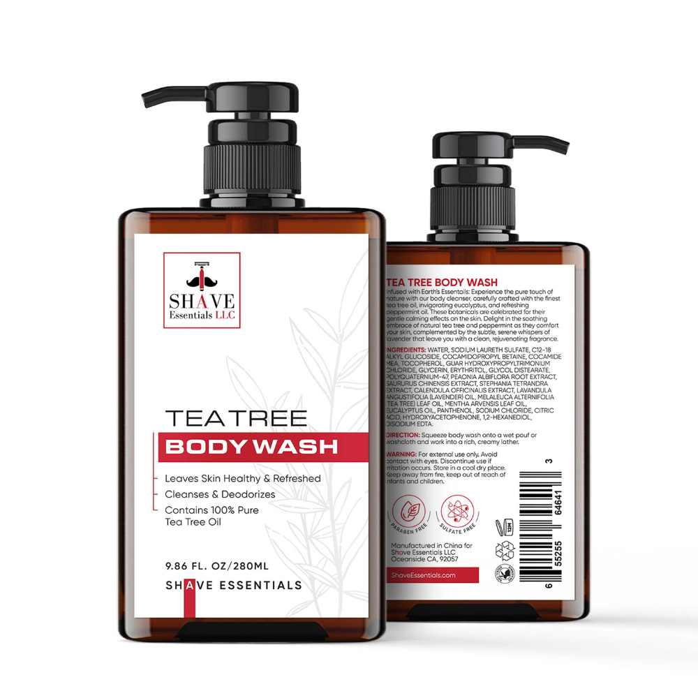 Tea Trea Body Wash - Shave Essentials